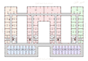 Town Gate Mall - first floor plan