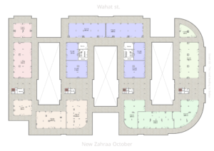 Town Star Mall first floor Plan