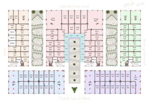 town gate mall - ground floor plan